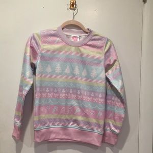 Pastel Christmas sweatshirt